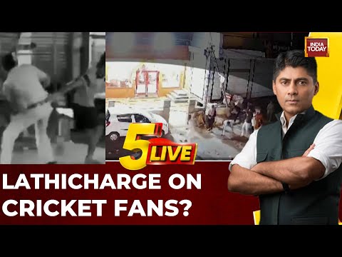 Hyderabad Police Resort To Lathi Charge On Cricket Fans Celebrating India's Victory | India Today