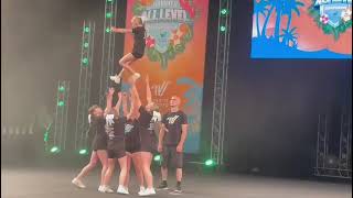 LCS Firebirds - 3. Platz 🥉 Peewee Groupstunt Level 3 SALC Nord 2023