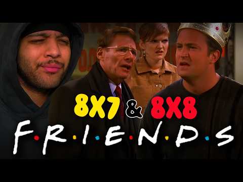 FRIENDS 8x7 The One With The Stain / 8x8 The One With the Stripper FIRST TIME WATCHING Reaction