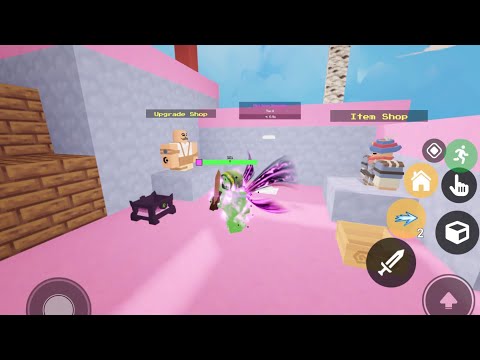 Dominating as a Green Bean (Roblox Bedwars)