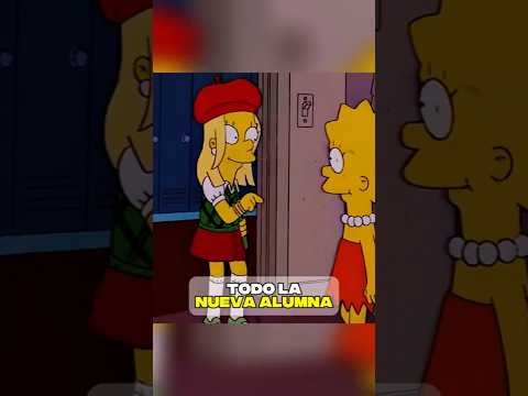 La nueva chica que le robó las amigas a Lisa  #lossimpson #simpsons #thesimpsons