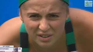 Johanna KONTA vs Jelena OSTAPENKO Highlights Round of 16 Aegon International Eastbourne 2017
