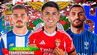 10 TRANSFERENCIAS CONFIRMADAS | RUMORES 25/26! Thiago Almada Benfica, André Silva Porto, Pavlidis ..
