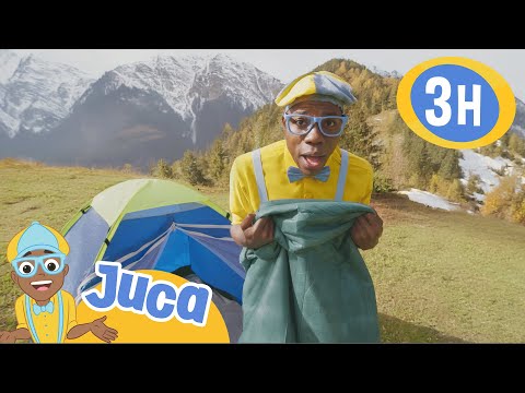 Juca vai acampar 🏔️🏕️⛺ | HORA DO JUCA BRASIL! | Vídeos Educativos para Crianças