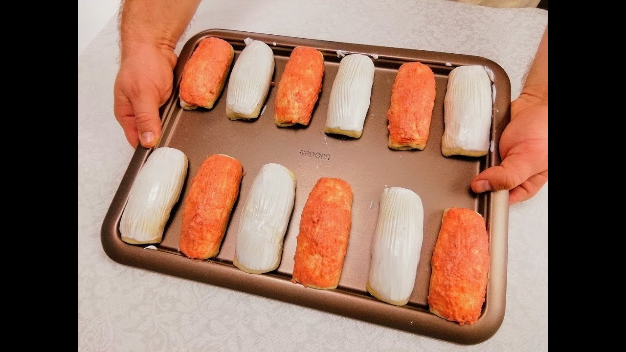 Картофельные рулетики с мясной начинкой