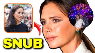 BREAKING NEWS: Victoria Beckham Snubs Meghan Markle: Are the Two in a Royal Feud? ROYAL FAMILY NEWS
