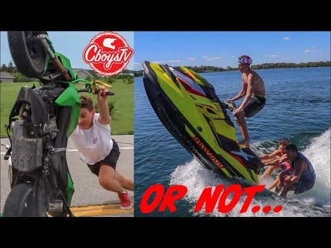 WHEELIE EVERYTHING 😆 (Feat. CBoysTv)