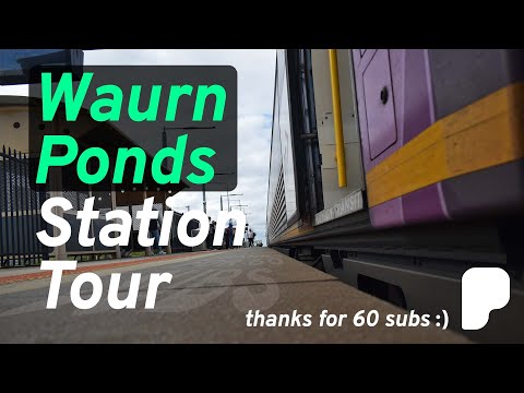 Waurn Ponds Station Tour with new Platform 2