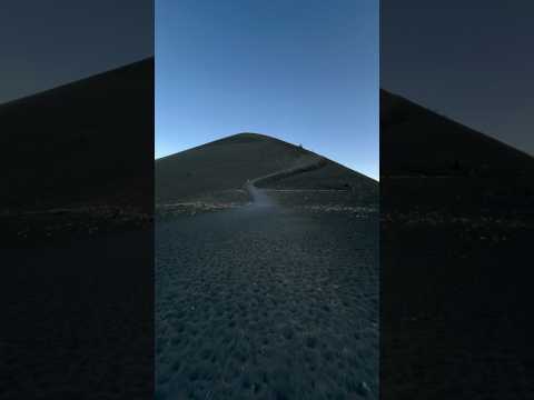 Run into a volcano π
