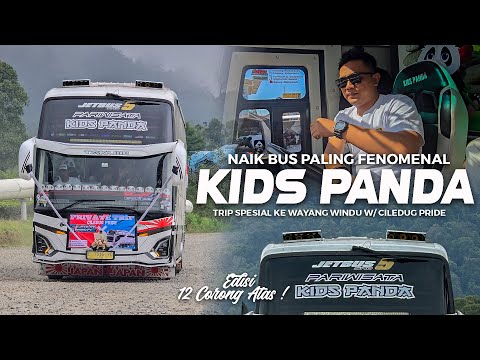 [ JADI PERTAMA DAN TERAKHIR BARENG TJ KIDS PANDA ? ] INI BUS FENOMENAL HEBOHNYA ! Trip TJ Kids Panda