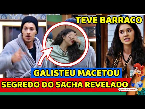 🔥SEGREDO de Sacha É EXPOSTO POR FLORA e RENDE; Gizelly PASSA VERGONHA e SOBERBA GRITA; TRETA FORTE