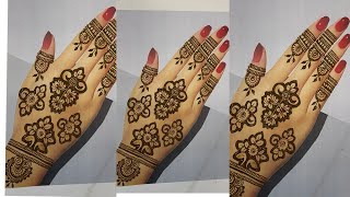 Very stylish back hand mehndi design ll latest mehndi design ll