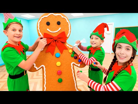 サンタ先生とエルフ学校へ！子どもたちが小さなヘルパーに大変身