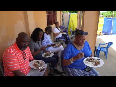 Black Americans Try The Sierra Leonean Spread For The 1st Time. #sierraleone #african #freetown #bo