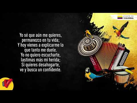 Vallenatos Para San Valentin, Vallenato Para Dedicar, Video Letras - Sentir Vallenato