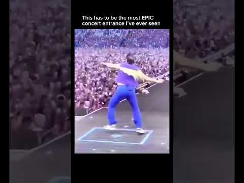 This is the Craziest Concert Entrance Iโve Ever Seen!