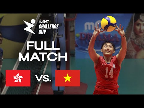 🇭🇰 HKG vs. 🇻🇳 VIE - AVC Challenge Cup 2024 | Pool Play - presented by VBTV