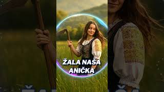 Žala naša Anička  #shorts #slovakfolk