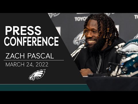 Zach Pascal Discusses His Relationship w/ Nick Sirianni & More | Eagles Press Conference video clip