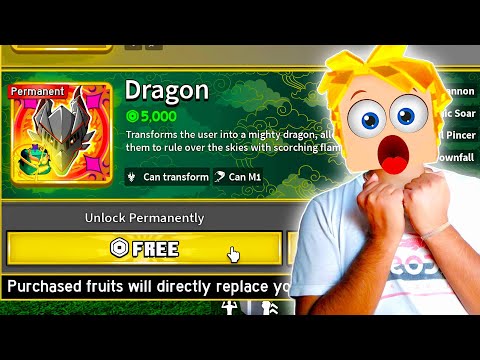 How To Get FREE Permanent DRAGON Fruit In Blox Fruit (Hindi)