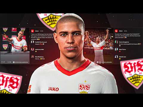 RONALDO unterschreibt beim VfB STUTTGART! 🇧🇷😍 FC 25 ICON Spielerkarriere #1