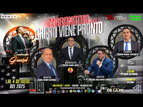 🔴ENCUENTROS CON DIOS CARA A CARA🙌🏻MARANATHA CRISTO VIENE PRONTO👏-PASTOR AMADEL CHINCHILLA