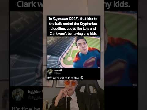 In Superman (2025), that kick to the balls ended the Kryptonian bloodline. Looks like Lois and Clark