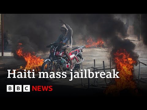 Haiti declares emergency after gangs free 4,000 inmates | BBC News