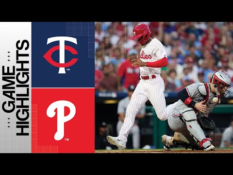 Twins vs. Phillies Game Highlights (8/11/23) | MLB Highlights video clip