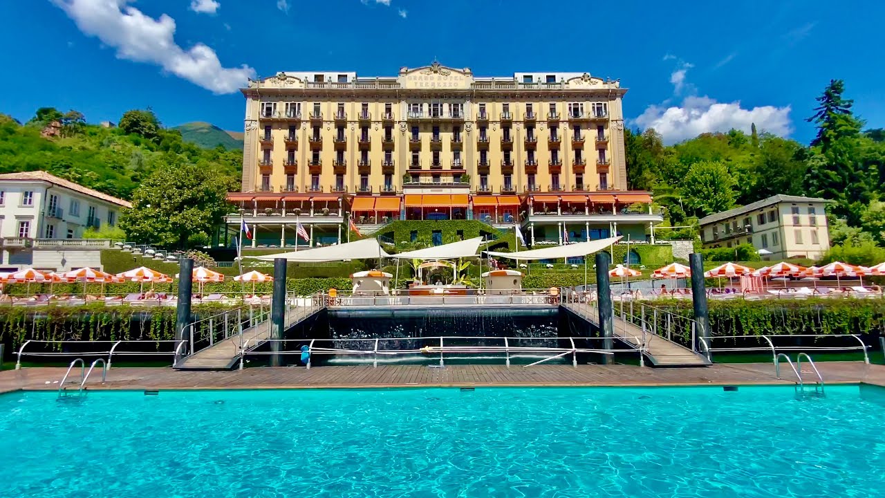 Grand Hotel Tremezzo (Lake Como, Italy): full tour (WOW)