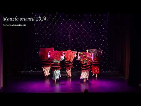 Alžírský berberský tanec Kabile