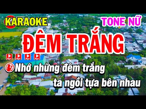 Karaoke Đêm Trắng – Nhạc Trẻ 9x Tone Nữ ( Beat Hay ) – Karaoke Phi Long