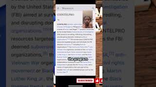 MODERN DAY COINTELPRO #rashadjamal #spiritualawakening #spirituality #blackhistory #cointelpro