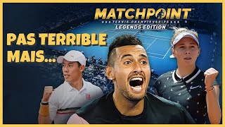 Vido-Test : MATCHPOINT TENNIS CHAMPIONSHIPS le TEST COMPLET : une VRAIE alternative  TOP SPIN 4 ?