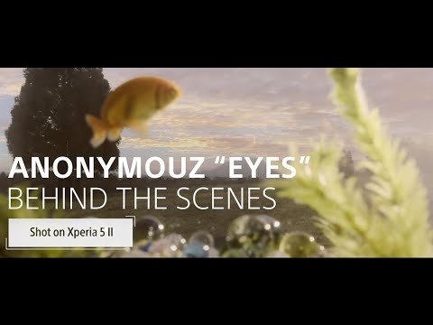 Behind the scenes of the music video ‘Eyes’ by Anonymouz