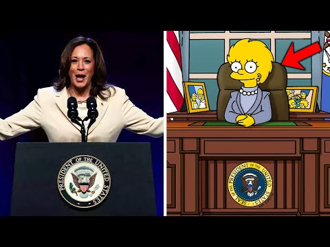 What Simpsons PREDICTED About 2024 US Elections SHOCKS Everyone!