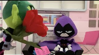 Beast Boy Gives Raven a ROSE BBRAE Teen Titans GO!