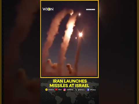 Israel-Iran War: Iran State TV Shows Missile Launches At Israel | WION Shorts