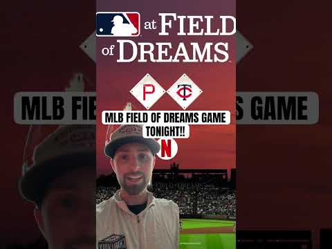 TONIGHT! MLB FIELD OF DREAMS IS BACK! PHILLIES VS TWINS! #mlb #sports #baseball #phillies #twins