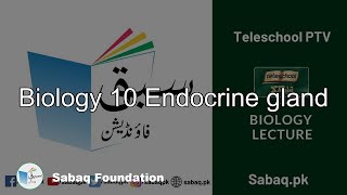 Biology 10 Endocrine gland