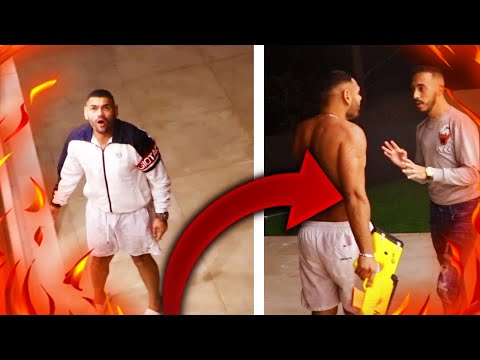 JE PRANK SAPHIR ET SA COPINE IL PETE UN CABLE IL VA TROP LOIN !