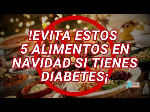 Si tienes DIABETES ¡CUIDADO CON ESTOS 5 ALIMENTOS EN NAVIDAD!