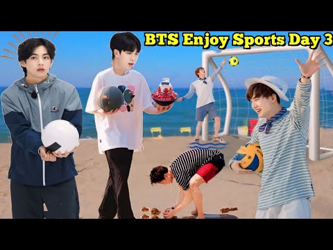 BTS Enjoy Sports Day // PART 3 // Real Hindi Dub // Run Ep. 2023