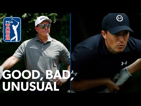 Spieth?s rollercoaster Sunday, Mickelson?s humor and Morikawa?s weird week