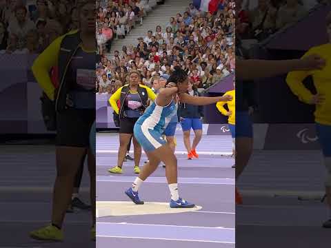 Gloria Agblemagnon's Silver Medal Winning Reaction 🥹