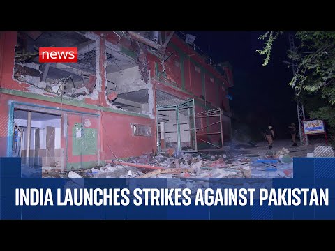 Pakistan 'shoots down two Indian jets' - after India fires missiles on 'terrorist camps'