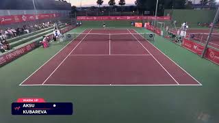 Ayla Aksu vs Anna Kubareva | W50 PALMA DEL RÍO | 26 June 2026