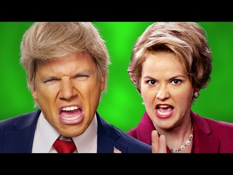 Donald Trump vs Hillary Clinton. ERB Behind the Scenes
