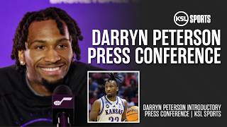 Darryn Peterson's Utah Jazz Introductory Press Conference | 2026 NBA Draft | KSL Sports
