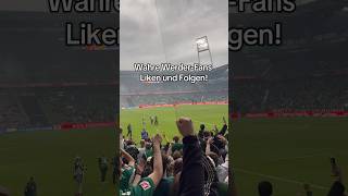 Bist du ein echter Werder-Fan?💚🤍 #fussball #werderbremen #werder #fußball #bremen #fans #ultra